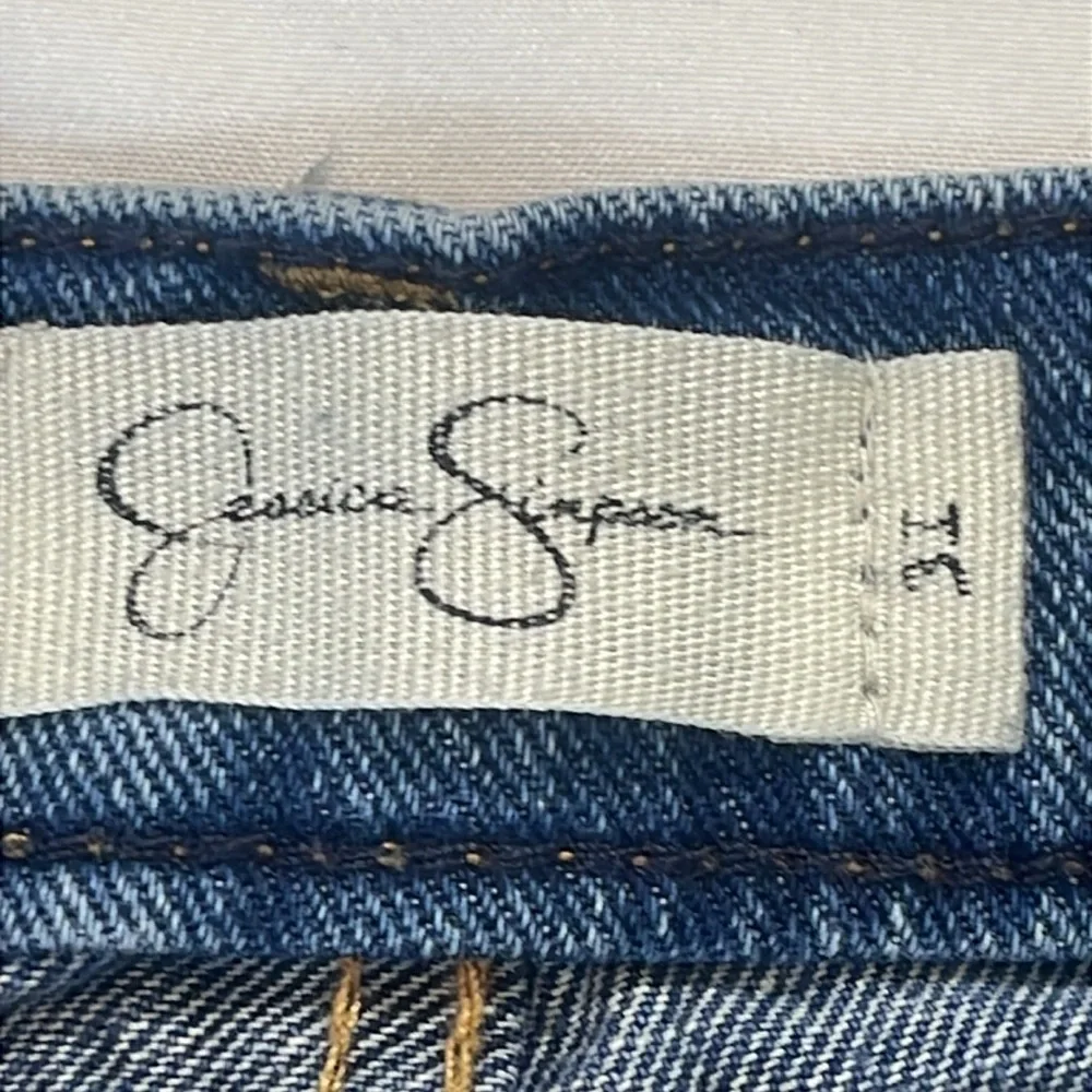 JESSICA SIMPSON SIZE 31 HIGH WAIST Denim Blue Women's Shorts